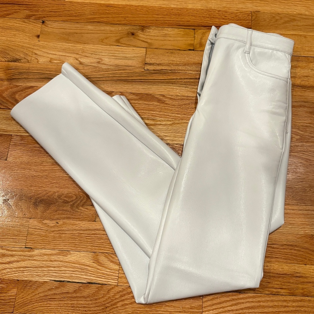 Aritzia Wilfred White Melina Pant Size 2